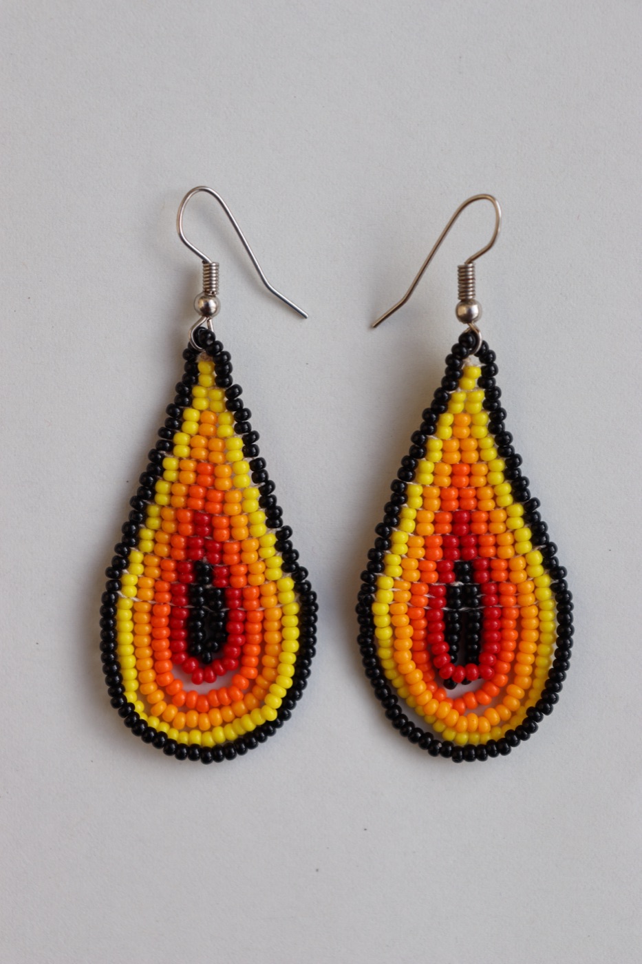 Flame Teardrop Earrings